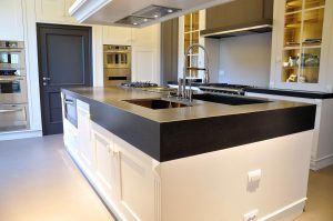 Top cucina nero assoluto 